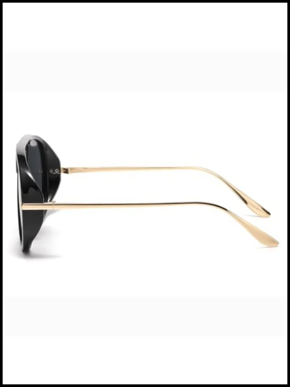 Oversized Aviator Sunglasses Retro Big Frame UV400 Protection